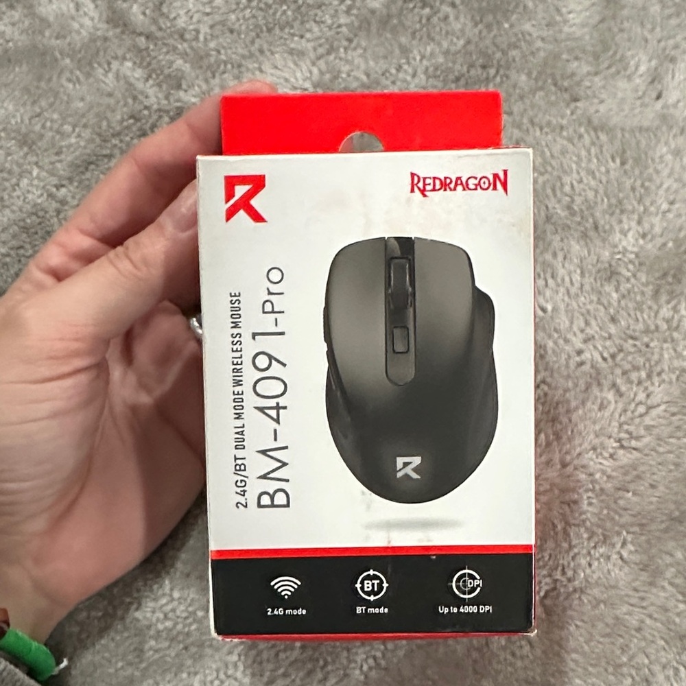 BM-4091 i-Pro Wireless Mouse - Black